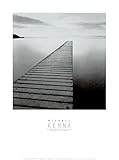 Plank Walk, Lancashire, England Art Print Photography Art Poster Print by Michael Kenna, 18x24