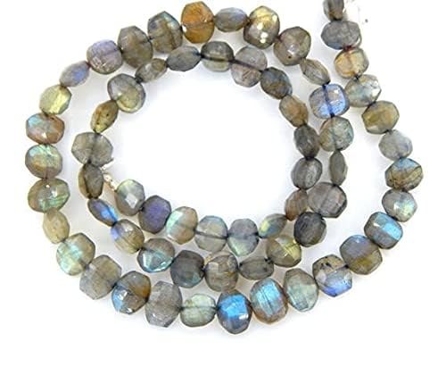 Labradorite ovale 8mm pour composer vos bracelets d'été bohèmes - 3