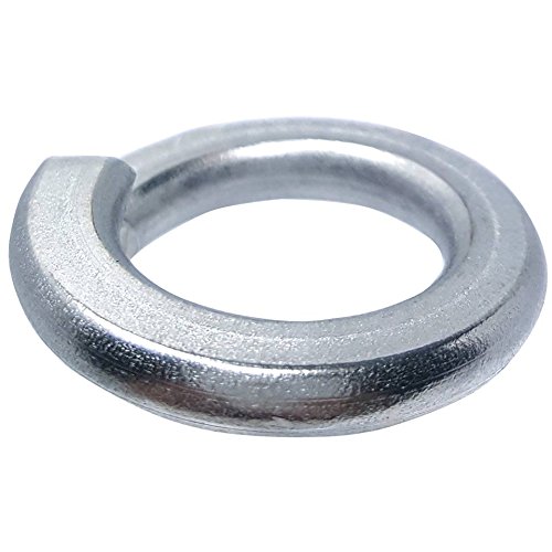 1" Medium Split Lock Washers, Stainless Steel 18-8, Plain Finish, Quantity 10 by Fastenere