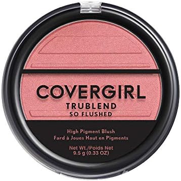 COVERGIRL Trublend So Flushed High Pigment Blush, Love Me, 0.33 Oz