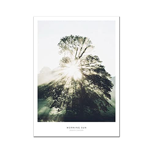 ABCWARRT Cuadro De Planta Verde Flor Peonía Póster Arte De Pared Lienzo Cuadro Carteles Nórdicos De Eucalipto para Sala De Estar Dormitorio Decoración del Hogar (30 * 40cm Sin Marco,3)