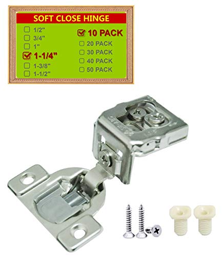 Soft Close 105 Compact Kitchen Cabinet Hinge for Face Frame Cabinets by STIANC