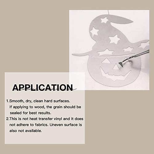 Image of HTVRONT Silver Permanent Adhesive Vinyl Roll - 12 inch x 50 FT Glossy Silver Vinyl Roll for Signs, Scrapbooking, Home Decor, Window Decor, Phone Covers, and More