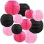 Hot Pink and Black