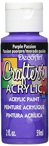 DecoArt Acrylic Paint, Purple Passion, 59ml