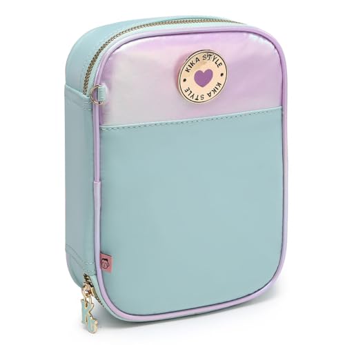 Estojo Box Organizador KIKA Feminino Menina Escolar (Verde)