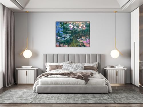 Impressionnisme Impression sur Toile Nénuphars pour Apaiser Votre Salon