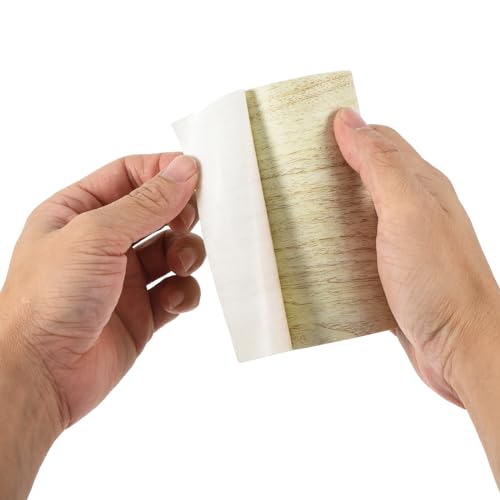 Image of PATIKIL Wood Grain Repair Tape 4.7 inch X15', Self Adhesive Realistic Textured Repair Tape Patch for Floor Door Table Cabinets Desk, Grey Oak