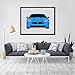 Custom Car Posters Handmade Poster compatible with Jaguar XKR-S (2011-2015) Print Wall Art Décor - 8x10