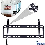 Fixed TV Wall Bracket, Ultra Slim TV Wall Mount for Most 32" - 70" inch LED LCD OLED and Plasma TVs with VESA 200x200mm, 200x400mm, 300x300mm, 600x400mm up to 50kg Super Strong TV Bracket - Image 8