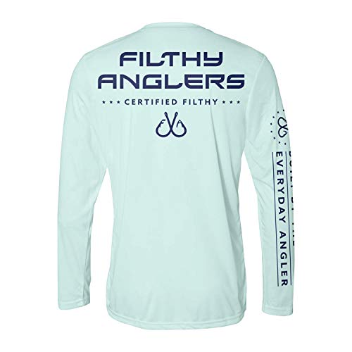 Filthy Anglers Fishing Shirt Long Sleeve UPF 50+ Sun Protection : Lightweight : Quick Dry2