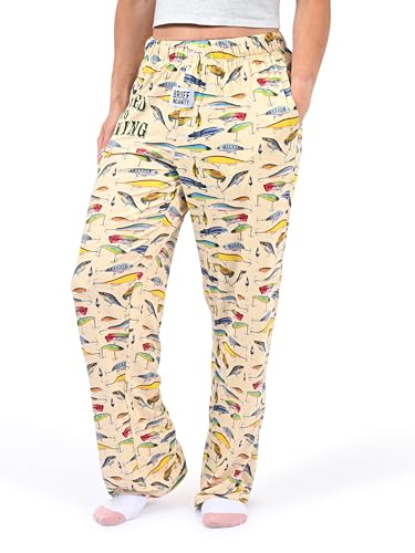 Lured to Fishing Pajama Pants for Men | Humorous, Funny, Novelty Bottoms | Loungewear for Anglers2