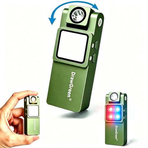 Aluminum EDC Pocket Flashlight 1000-Lumen 180° Rotatable Strong Spotlights - image 1
