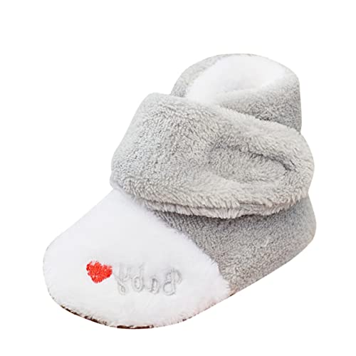 Shoes for New Walkers Boys Boys Infant Booties Snow Boots Toddler Baby Warming Girls Soft Slip on Boys Shoes