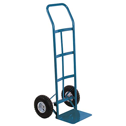 KLETON - All-Welded Hand Truck, Continuous Handle, Steel, 48' Height, 600 lbs. Capacity Each