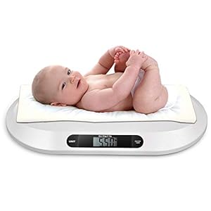 Baby Weight Scale, Multi-Function Electronic Digital Baby Scale with LCD Display 3 Weighing Mode 44 Pound Capacity for Infants, Toddlers & Babies