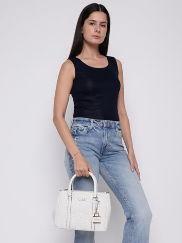 Image of Guess Women's Printed Satchel Bag| Ladies Purse Handbags | Gift For Ladies