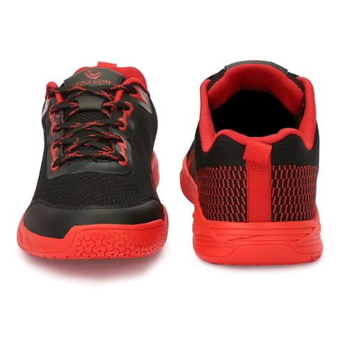 Image of PRO KVH Court Flyer 2.0 Non-Marking Badminton Shoes | Indoor Court Shoes for Badminton & Indoor Sports | Lightweight, Breathable, Cushioned, Durable & Comfortable Make regenrate This Product titel