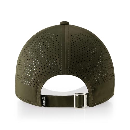 Image of CHOK.LIDS Cooling Trucker Hat Performance Cooling Mesh Back Flat Bill Hat Waterproof Dry Baseball Cap Fitted Hats for Men