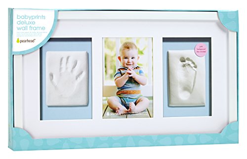 Pearhead Moldura de parede Babyprints Deluxe