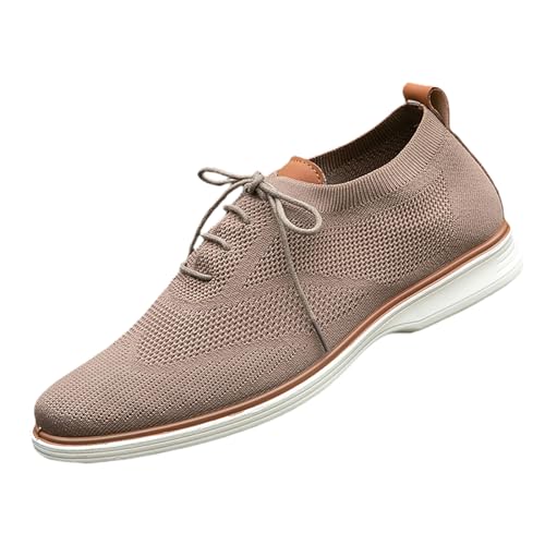 Zapatos casuales para hombre transpirables de malla con suela antideslizante plana