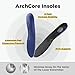 FitVille Men's Extra Wide Slip on Walking Shoes with Arch Support Men Slip on Sneakers for Foot Pain Relief-Stepease V2 (15 X-Wide, Jet Black)