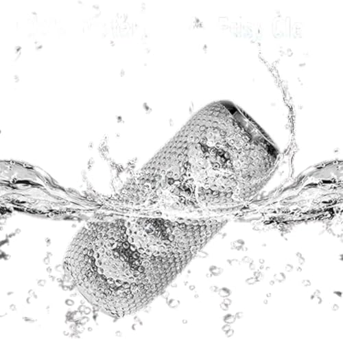 Image of Breckelle's Muscle Relaxation Massager, Waterproof Pain Relief Device, Blue (Crystal Transparent, Medium)