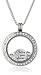 Charmed Lockets "Follow Your Dreams" Swarovski Crystal Charm Locket Necklace, 24"