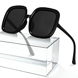 miyya Oversized Polarized Sunglasses Women, Trendy Retro Sun Glasses for Women 2025, Oversized Shades
