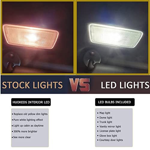 Kit de luces interiores LED blancas para Dodge Charger miniatura 2