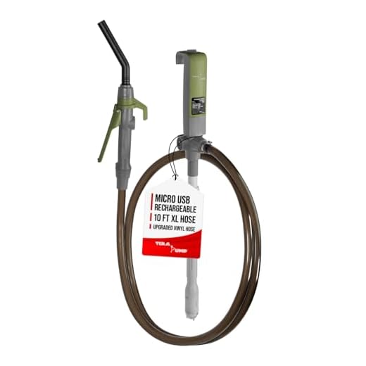 High Volume Rechargeable Gas Pump