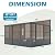 EROMMY 10' x 12' Sunroom, Aluminum Frame Wall Mounted Gazebo Solarium with Polycarbonate Roof & Drainage Gutters, Permanent Lean-to Sun Room with 3 Lockable PC Doors for Garden, Patio, Grey