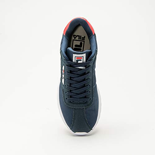Tênis Fila Retro Jogger, Masculino, Marinho/Branco/Vermelho, 39