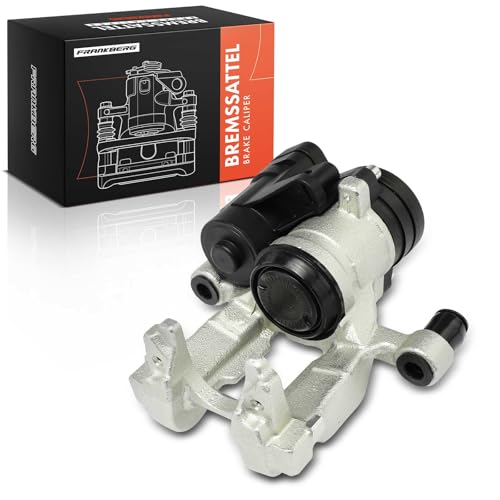 Frankberg Brake Caliper Disc Brake Rear Left 310mm Compatible with A3 8V1 8VK TT FV3 FVP GOLF VII 5G1 BE1 BE2 BQ1 P.a.s.s.a.t 3G2 CB2 Replace# 5Q0615423