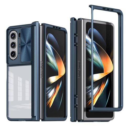 Coque rigide Galaxy Z Fold5 acrylique transparente protection caméra