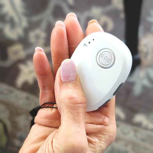 SkyAngel~Wave | One Payment for Life | Mobile Cellular Alert | Fall Detection | Waterproof | Call and Speak to 911 | Life Guardian Alert Two Way Voice | No Subscription | No Cellphone Needed (Green)