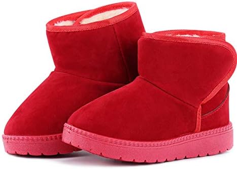 KDHAO Baby Kids Comfortable Casual Shoes Winter Girls Boys Lovely Hiking Snow Boots(Todder/Little Kid)