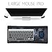 Cmhoo Large Gaming Mouse Pad/Mat with Smooth Surface and Stitched Edges Non-Slip Rubber Base Extended Game Mouse Mat|27.5