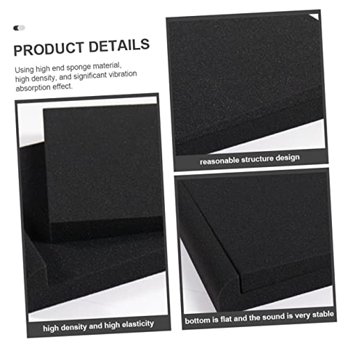 Almohadilla aislante acústica Mikinona para altavoz, esponja de 5 pulgadas, color negro miniatura 5
