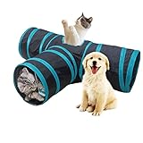 REGALO PARA LA MASCOTA: Este juguete para gatos corresponde al instinto del gato de esconderse, perseguir y cazar en él para mantenerlo activo y saludable a diario.
