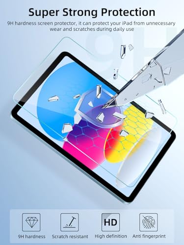 Protector de pantalla templado 9H para iPad 11" x2 miniatura 3
