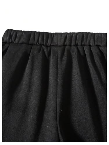 WDIRARA Boy's 2 Piece Letter Graphic Sweatsuits Long Sleeve Hoodie and Sweatpants Set4