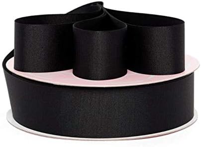 Black Grosgrain Ribbon 2 1/4" X 25 Yards