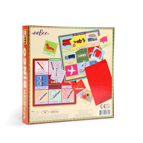 Spanish Vocabulary Bingo para niños 5+ años miniatura 5