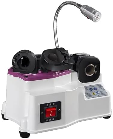 Drill Bit Sharpener, 600W Universal Station with LED Lighting, Adjustable Tool Setting, 3-20mm Precision Drill and 90°-140° Angle