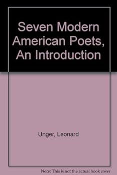 Hardcover Seven Modern American Poets [Unqualified] Book