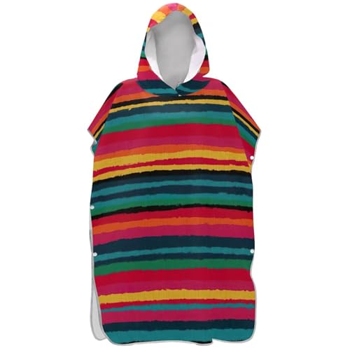 Poncho de surf avec capuche : ne frissonnez plus sur la plage - 2