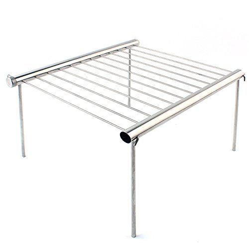 Outdoor Mini Pocket Grill Trekking Camping Park Kompakte Edelstahl BBQ Grill