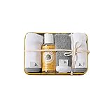 Burt's Bees Baby Organic Washtime Gift Tin, Heather Grey