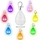 Novkin Wiederaufladbares 2er-Pack Hundelicht, wasserdichtes LED-Hundehalsbandlicht Am Halsband, an der Leine oder am Gurt befestigen ， Sicherheitslicht für Nachtwanderungen, Camping
